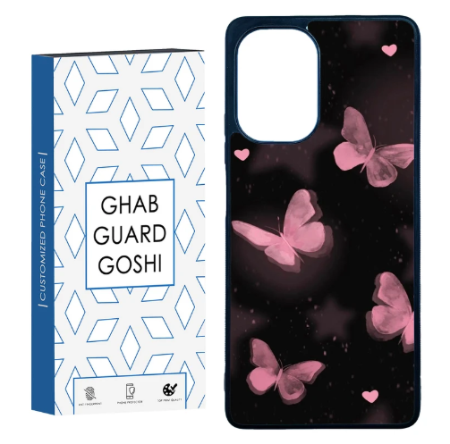 کاور قاب گارد گوشی طرح پروانه کد TPU-182 مناسب برای گوشی موبایل شیائومی Poco F5 / Redmi Note 12 Turbo